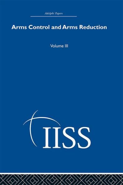 Arms Control and Arms Reduction