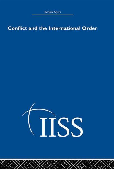 Conflict and International Order