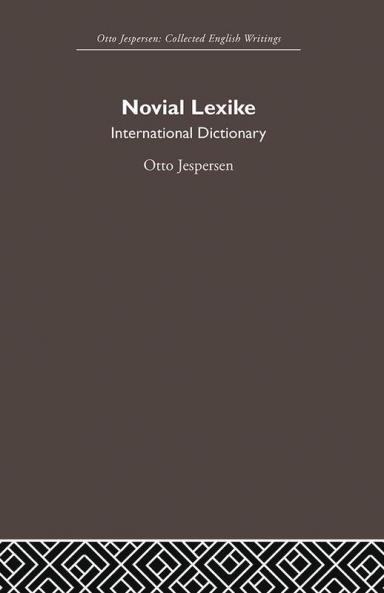 Novial Lexike