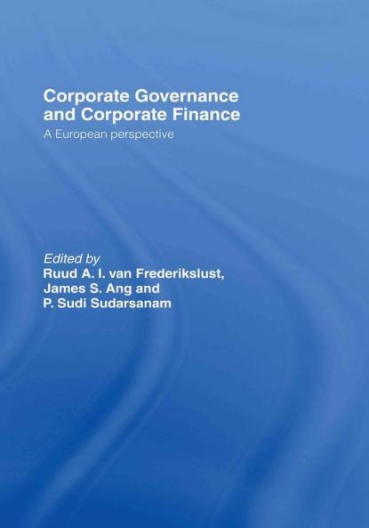 Corporate Governance and Corporate Finance