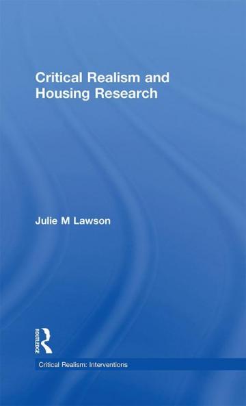 Critical Realism and Housing Research