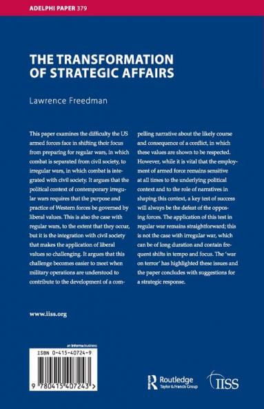 Transformation of Strategic Affairs
