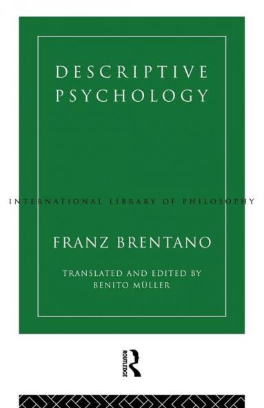 Descriptive Psychology