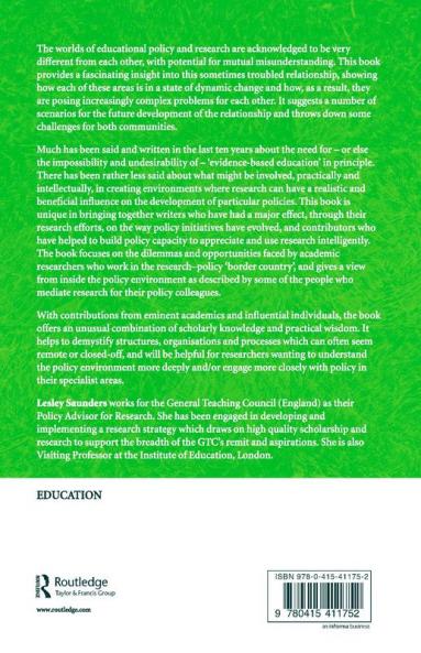 Educational Research and Policy-Making