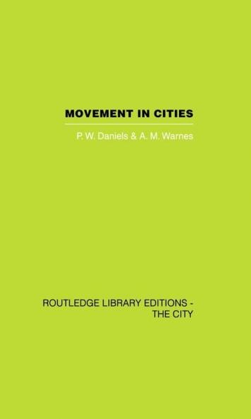 Movement in Cities