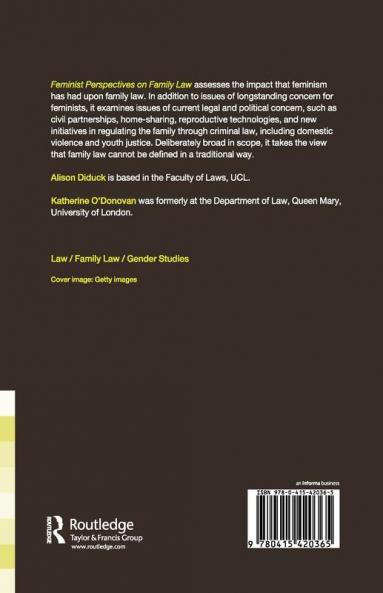 Feminist Perspectives on Family Law