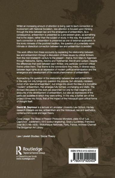 Law Antisemitism and the Holocaust
