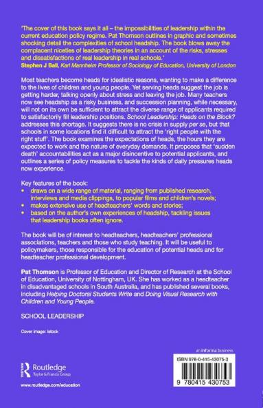 School Leadership - Heads on the Block?