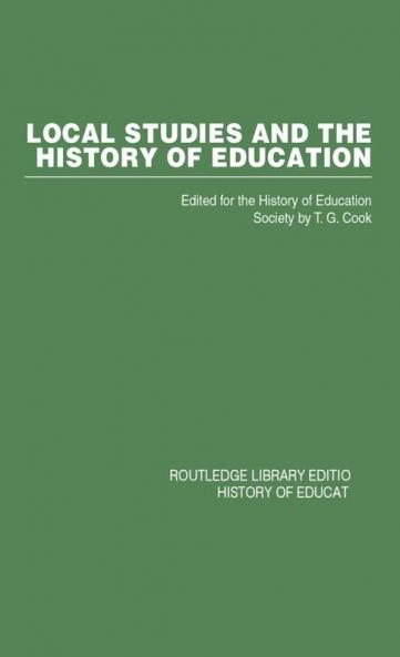 Local Studies and the History of Education