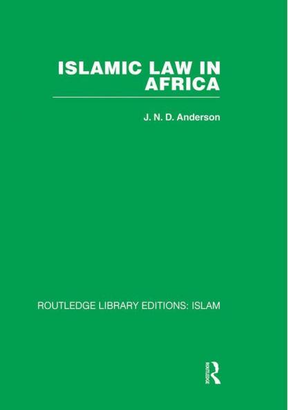 Islamic Law in Africa