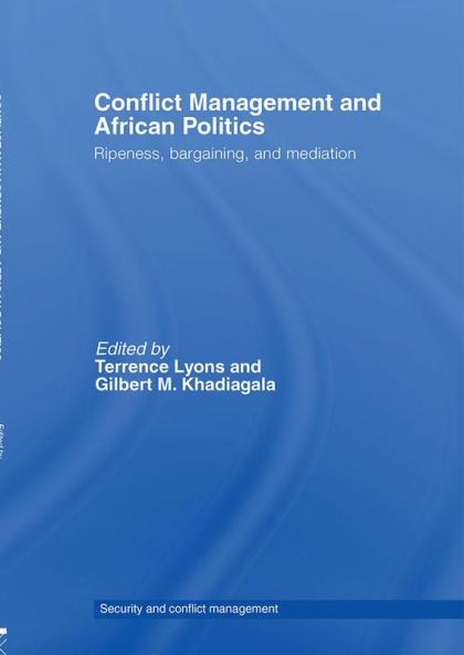 Conflict Management and African Politics