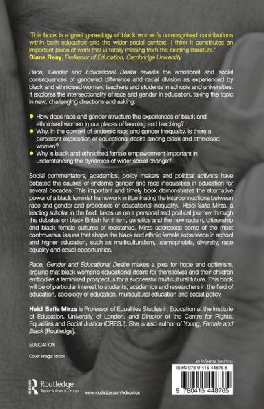 Race Gender and Educational Desire