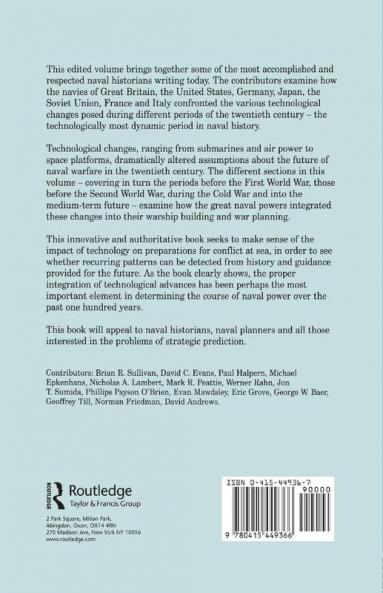 Technology and Naval Combat in the Twentieth Century and Beyond
