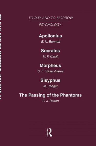 Today and Tomorrow Volume 11 Psychology