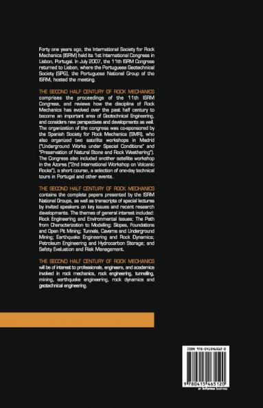 11th Congress of the International Society for Rock Mechanics