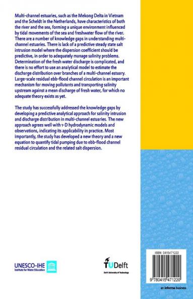 Salt Intrusion Tides and Mixing in Multi-Channel Estuaries