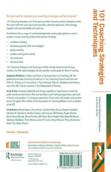 101 Coaching Strategies and Techniques