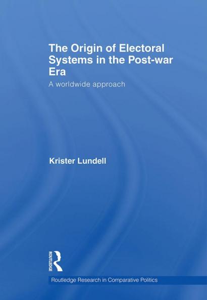 Origin of Electoral Systems in the Postwar Era