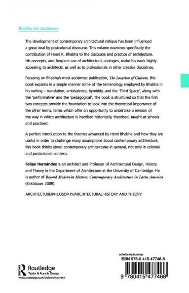 Bhabha for Architects
