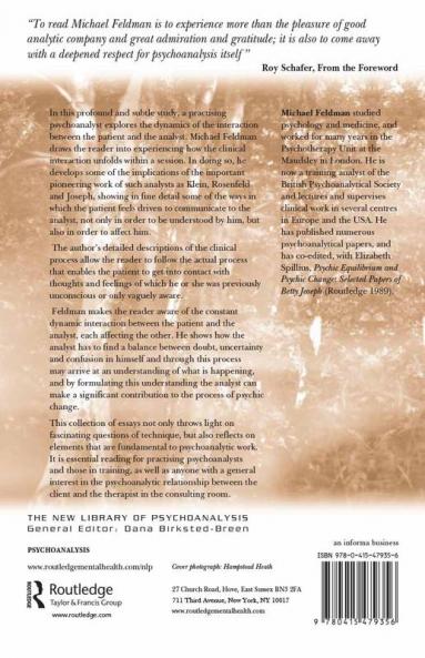 Doubt Conviction and the Analytic Process