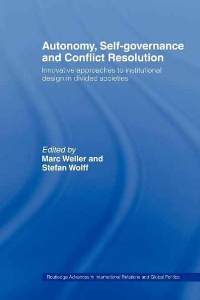 Autonomy Self Governance and Conflict Resolution