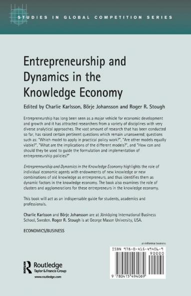Entrepreneurship and Dynamics in the Knowledge Economy