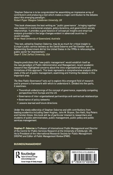 New Public Governance?