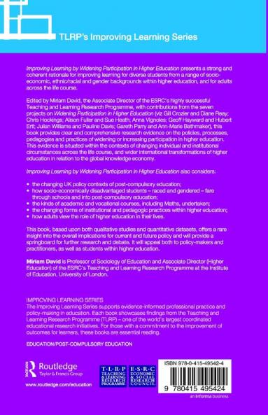 Improving Learning by Widening Participation in Higher Education