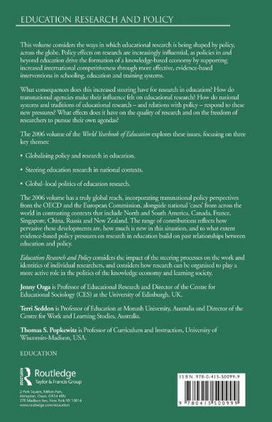 World Yearbook of Education 2006