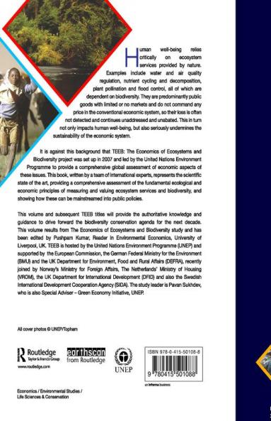 Economics of Ecosystems and Biodiversity