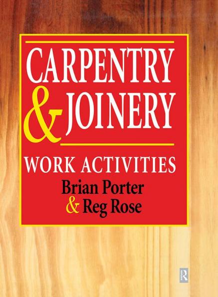 Carpentry and Joinery