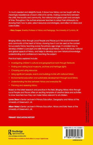 Bringing History Alive through Local People and Places