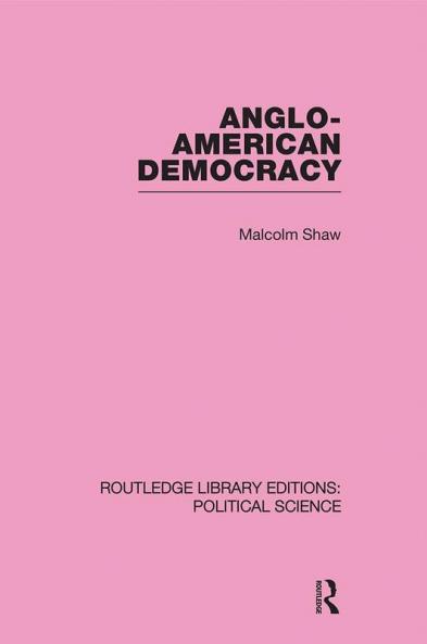 Anglo-American Democracy