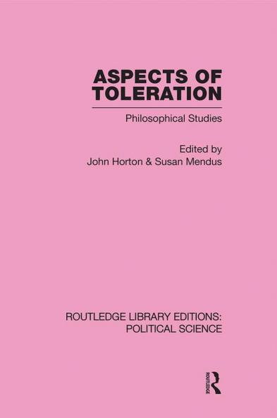 Aspects of Toleration
