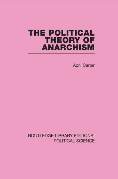 Political Theory of Anarchism