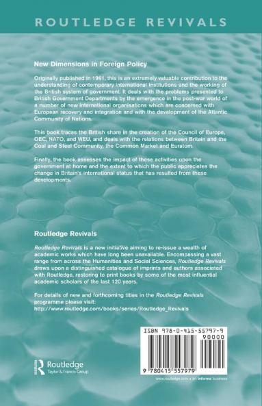 New Dimensions in Foreign Policy (Routledge Revivals)