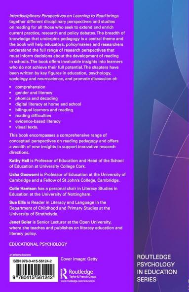 Interdisciplinary Perspectives on Learning to Read