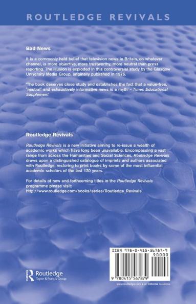 Bad News (Routledge Revivals)