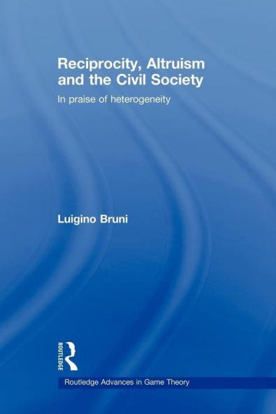 Reciprocity Altruism and the Civil Society
