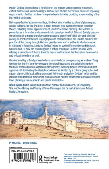 Patrick Geddes and Town Planning
