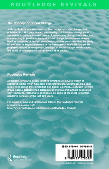 Concept of Social Change (Routledge Revivals)