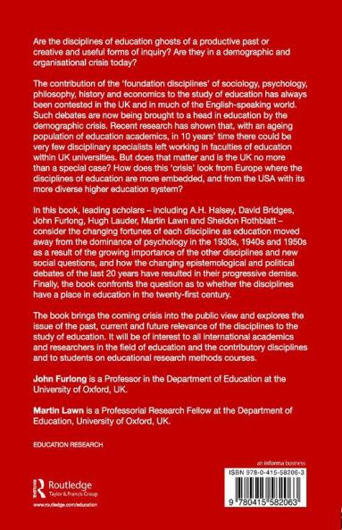 Disciplines of Education