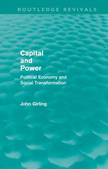Capital and Power (Routledge Revivals)