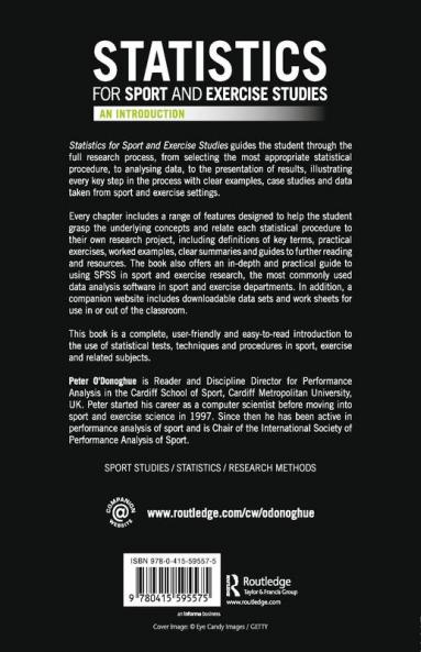 Statistics for Sport and Exercise Studies