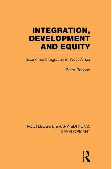 Integration development and equity: economic integration in West Africa