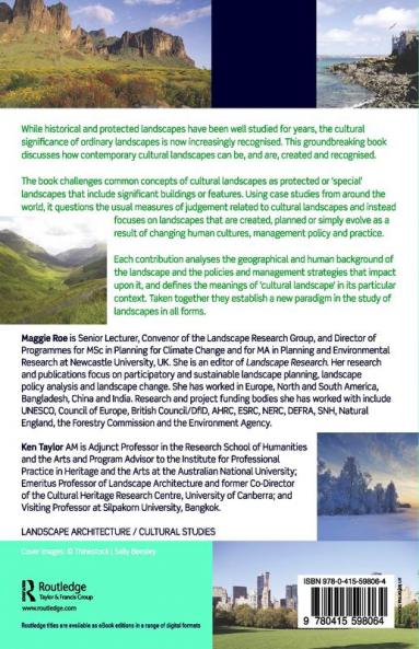 New Cultural Landscapes