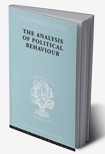 Analysis of Political Behaviour