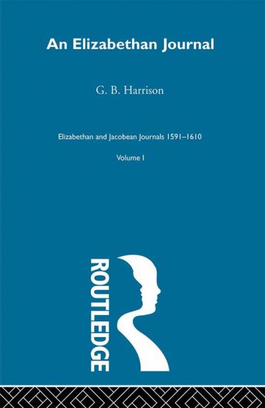 Elizabethan Journal V1