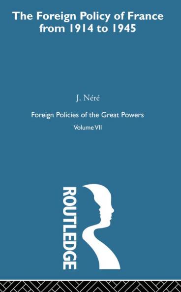 Foreign Pol France 1914-45 V7