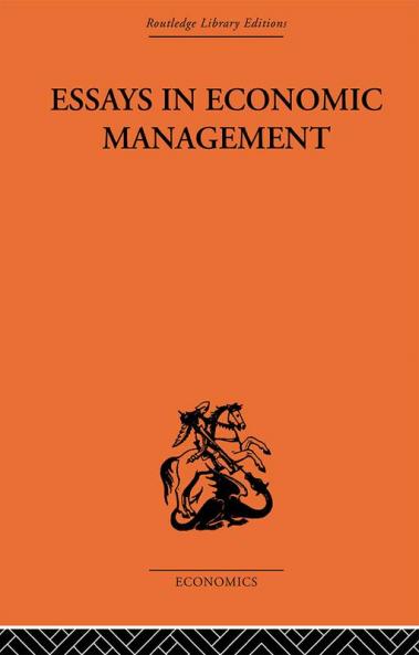 Essays in Economic Management